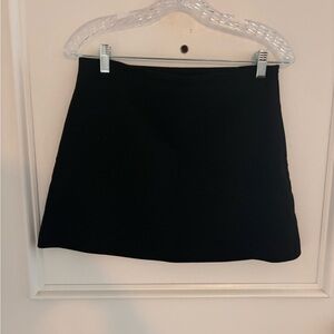 Zara Basic Black Mini Skirt- Size small